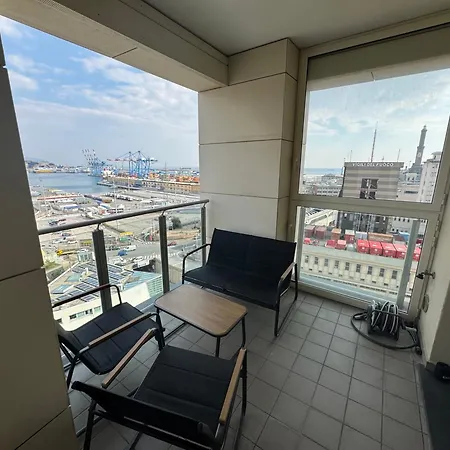 Lanternalba Con Vista Sul Porto Antico 아파트 제노바