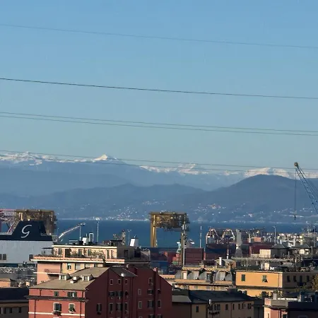 Apartman Lanternalba Con Vista Sul Porto Antico Genova
