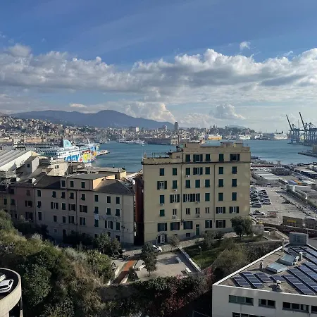 Apartman Lanternalba Con Vista Sul Porto Antico Genova