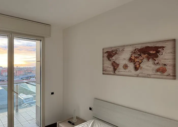 Lanternalba Con Vista Sul Porto Antico * جنوة