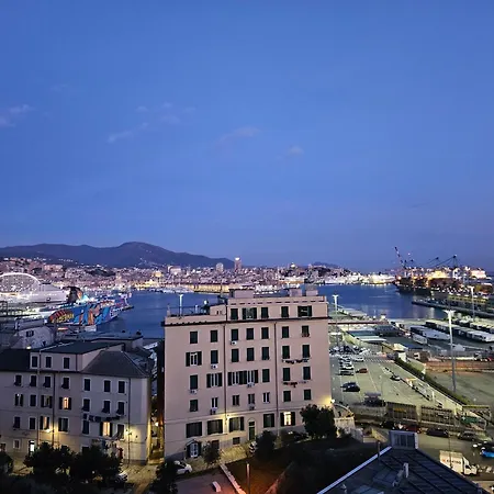 Appartamento Lanternalba Con Vista Sul Porto Antico